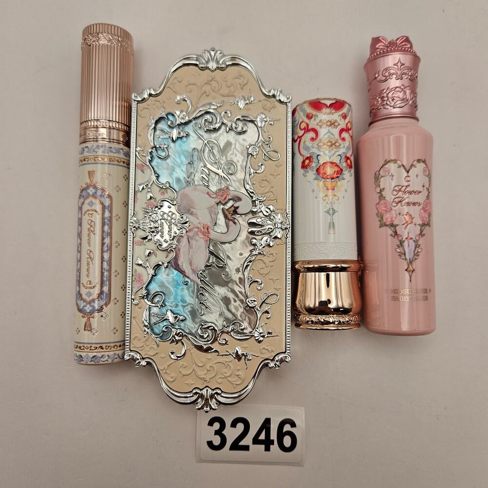 FLOWER KNOWS MAKEUP LOT EYESHADOW LIPSTICK PALETTE KAWAII COSMETICS